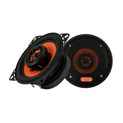 Gas Audio Power Gas Audio Power Gas Mad Level 1 Coaxial Speaker 4" voor Auto Geluidssystemen en Hoogwaardige Geluidskwaliteit Optimount 1