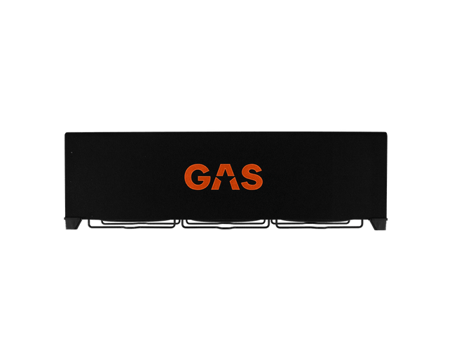 Gas Audio Power Gas Audio Power Gas Mad Level 1 Loaded Enclosure 3x10" voor Auto Geluidssystemen en Hoogwaardige Geluidskwaliteit Optimount 2
