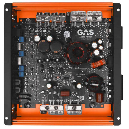 Gas Audio Power Gas Mad Level 1 Mono Amplifier - voor Auto Geluidssystemen en Hoogwaardige Geluidskwaliteit Optimount 2