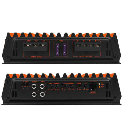 Gas Audio Power Gas Mad Level 1 Mono Amplifier - voor Auto Geluidssystemen en Hoogwaardige Geluidskwaliteit Optimount 5