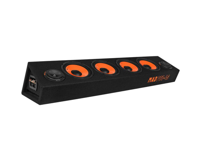Gas Audio Power Gas Audio Power Gas Mad Level 1 Spl Board 4x65" 2x1" voor Auto Geluidssystemen en Hoogwaardige Geluidskwaliteit Optimount 5