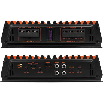 Gas Audio Power Gas Mad Level 1 Two Channel Amplifier - voor Auto Geluidssystemen en Hoogwaardige Geluidskwaliteit Optimount 5