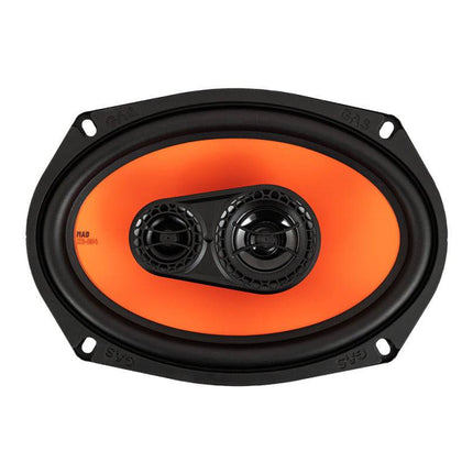 Gas Audio Power Gas Audio Power Gas Mad Level 2 Coaxial Speaker 6x9" voor Auto Geluidssystemen en Hoogwaardige Geluidskwaliteit Optimount 3