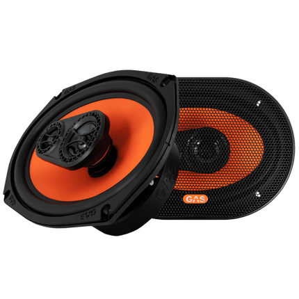 Gas Audio Power Gas Audio Power Gas Mad Level 2 Coaxial Speaker 6x9" voor Auto Geluidssystemen en Hoogwaardige Geluidskwaliteit Optimount 5