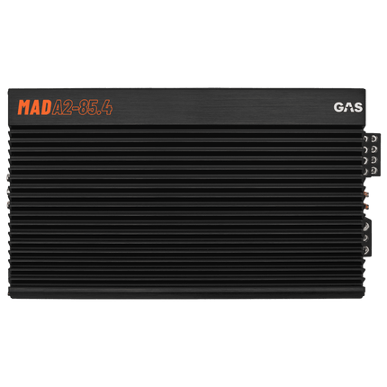 Gas Audio Power Gas Mad Level 2 Vierkanaals Versterker - voor Auto Geluidssystemen en Hoogwaardige Geluidskwaliteit Optimount 3