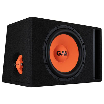 Gas Audio Power Gas Audio Power Gas Mad Level 2 Loaded Enclosure 12" voor Auto Geluidssystemen en Hoogwaardige Geluidskwaliteit Optimount 8