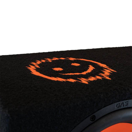 Gas Audio Power Gas Audio Power Gas Mad Level 2 Loaded Enclosure 2x12" voor Auto Geluidssystemen en Hoogwaardige Geluidskwaliteit Optimount 2