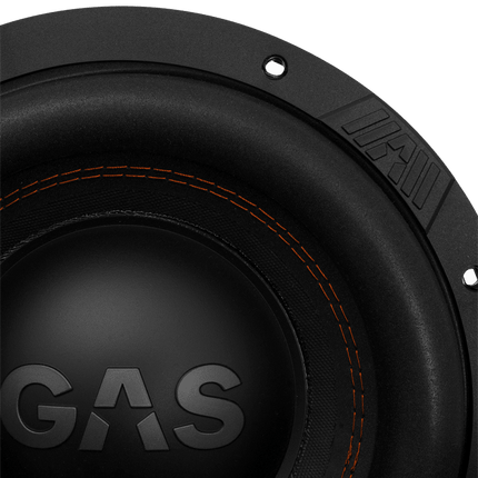 Gas Audio Power Gas Audio Power Gas Max Level 1 Subwoofer 10" 2x1 Ohm voor Auto Geluidssystemen en Hoogwaardige Geluidskwaliteit Optimount 8