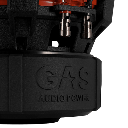 Gas Audio Power Gas Audio Power Gas Max Level 1 Subwoofer 10" 2x1 Ohm voor Auto Geluidssystemen en Hoogwaardige Geluidskwaliteit Optimount 4