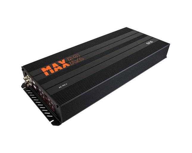 Gas Audio Power Gas Audio Power Gas Max Level 2 Four Channel Amplifier voor Auto Geluidssystemen en Hoogwaardige Geluidskwaliteit Optimount 8
