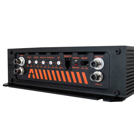 Gas Audio Power Gas Audio Power Gas Max Level 2 Mono Amplifier voor Auto Geluidssystemen en Hoogwaardige Geluidskwaliteit Optimount 4