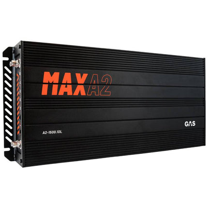 Gas Audio Power Gas Audio Power Gas Max Level 2 Mono Amplifier voor Auto Geluidssystemen en Hoogwaardige Geluidskwaliteit Optimount 2