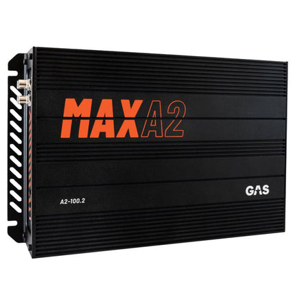 Gas Audio Power Gas Audio Power Gas Max Level 2 Two Channel Amplifier voor Auto Geluidssystemen en Hoogwaardige Geluidskwaliteit Optimount 6