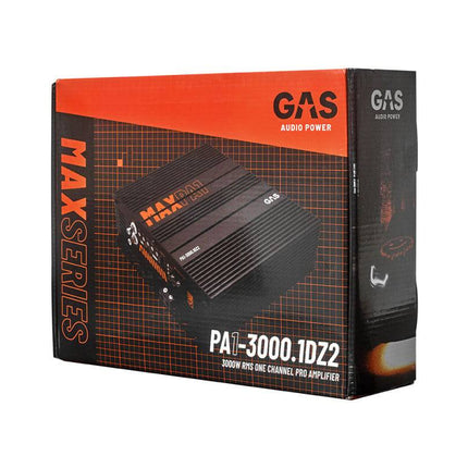 Gas Audio Power Gas Audio Power Gas Max Level Pa1 Mono Amplifier 2ohm voor Auto Geluidssystemen en Hoogwaardige Geluidskwaliteit Optimount 2