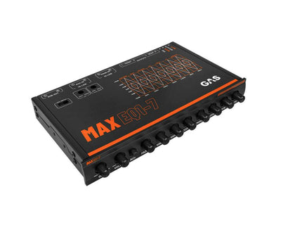 Gas Audio Power Gas Max Versterker ½din 7-band Eq 6v Pre-outs voor Auto Geluidssystemen en Hoogwaardige Geluidskwaliteit
