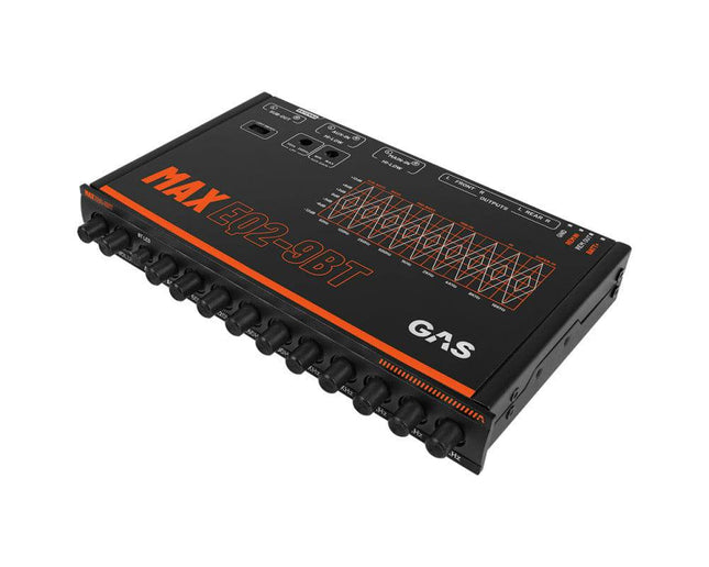 Gas Audio Power Gas Max Versterker ½din 9 - band Eq With Bluetooth 6v Pre - outs voor Auto Geluidssystemen en Hoogwaardige Geluidskwaliteit - VCTparts.nl