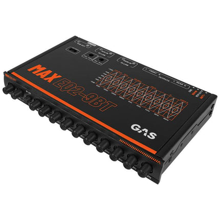 Gas Audio Power Gas Max Versterker ½din 9 - band Eq With Bluetooth 6v Pre - outs voor Auto Geluidssystemen en Hoogwaardige Geluidskwaliteit - VCTparts.nl