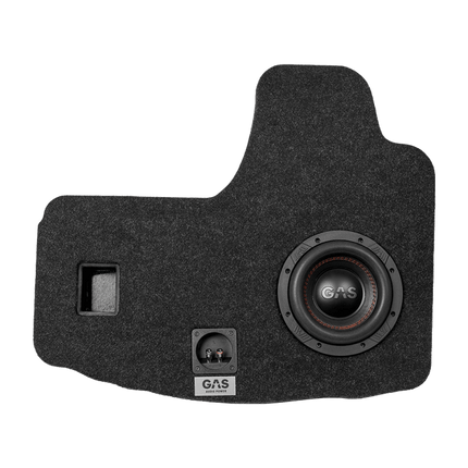 Gas Audio Power Gas Audio Power Max Level 1 Subwoofer Loaded Enclosure 8" Polestar 2 20 - 23 voor Auto Geluidssystemen en Hoogwaardige Geluidskwaliteit Optimount 2