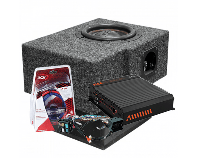 Gas Audio Power GAS Audio Power Pasklare Subwoofer Set Volkswagen ID Buzz 2 - zits - Auto Geluidssystemen Hoogwaardige Geluidskwaliteit Optimount 10