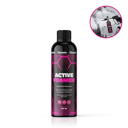 Glossio Glossio Active Foamer Premium Werkende Schuim 500ML - Krachtige Autoshampoo voor Dieptereiniging en Glanzende Bescherming van Lakoppervlakken Glansz 11