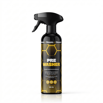 Glossio Active Pre Washer Premium Vuil en Insectenverwijderaar 500ML - Krachtige Auto Voorreiniger voor Hardnekkig Vuil en Insecten zonder Schade
