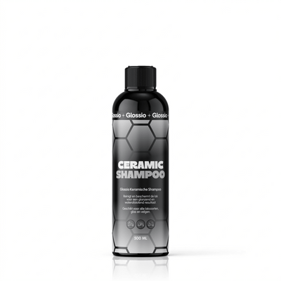 Glossio Ceramic Shampoo Premium Keramische Zeep 500ML - Diepe Reiniging en Langdurige Bescherming voor Auto Lak en Oppervlakken