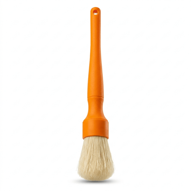 Glossio Glossio Extra Stevige Velgen Detail Kwast van Zwijnhaar voor Hardnekkig Vuil Oranje NORGOS 1