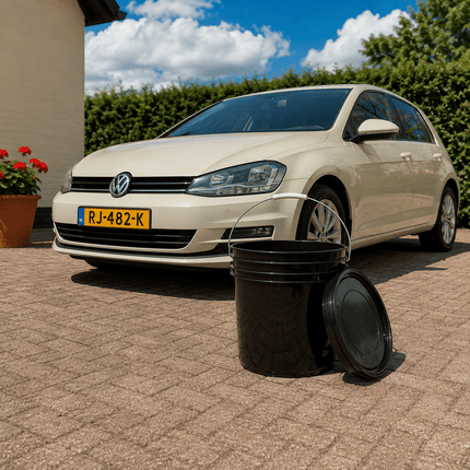 Glossio Glossio Bucketdeal – 6-delig Compleet Autowas Startpakket met Emmer, Shampoo en Droogdoek Combideal 4