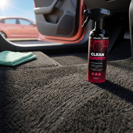Glossio Glossio Clean Carpet 500ML Tapijtreiniger voor Auto Bekleding - Verwijdert Hardnekkige Vlekken en Vuil uit Automatten en Stoffen Interieur Glansz 11