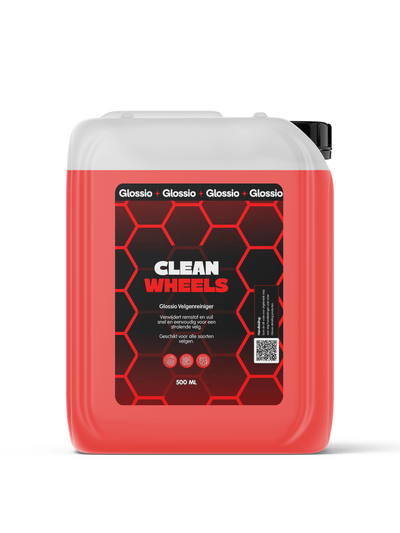 Glossio Clean Wheels Premium 25L - Krachtige Velgenreiniger voor Remstof - Professionele Grootverpakking Jerrycan