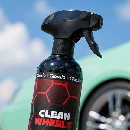Glossio Glossio Clean Wheels Premium Velgenreiniger 500ML - Krachtige Remstof en Vuil Verwijderaar voor Alle Velgen met Veilig Glanzend Resultaat Glansz 9