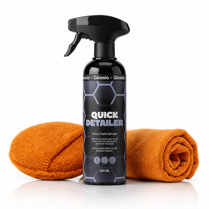 Glossio Glossio Combideal Cadeauset – Quick Detailer, Microvezeldoek en Applicator in een Praktisch Startpakket Combideal 1