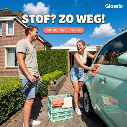 Glossio Glossio Combideal Cadeauset – Quick Detailer, Microvezeldoek en Applicator in een Praktisch Startpakket Combideal 8
