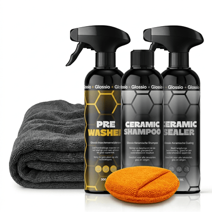 Glossio Glossio Combideal Ceramic Bescherming – Keramische Coating Set met Pre - Wash, Ceramic Shampoo en Ceramic Sealer Combideal 1