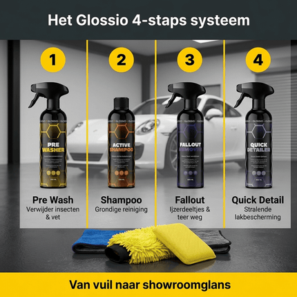 Glossio Glossio Combideal Complete Buitenwasbeurt – Uitgebreide Wasset voor een Professionele Lakafwerking Combideal 5