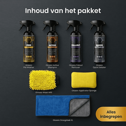 Glossio Glossio Combideal Complete Buitenwasbeurt – Uitgebreide Wasset voor een Professionele Lakafwerking Combideal 4