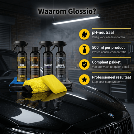 Glossio Glossio Combideal Complete Buitenwasbeurt – Uitgebreide Wasset voor een Professionele Lakafwerking Combideal 3