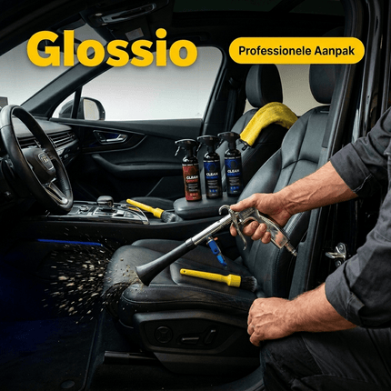 Glossio Glossio Combideal Diepte Interieur – Complete Professionele Set met Pneumatisch Reinigingspistool en Full - Care Reinigers Combideal 9