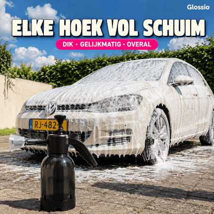 Glossio Glossio Combideal Snow Foam Set - Professionele 2L Drukschuimer + 2x 500ml Active Foamer - Handmatige Schuimpomp & Autoshampoo Combideal 4