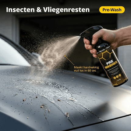 Glossio Glossio Combideal Starterspakket Buiten Complete Wasset met Pre - Wash Shampoo Washandschoen en Droogdoek voor een Vlekkeloos Resultaat Combideal 9