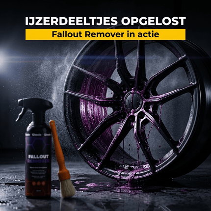 Glossio Glossio Combideal Velgen Reiniging – Complete Velgenset met Fallout Remover, Clean Wheels en Borstelset Combideal 5