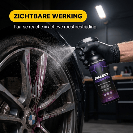 Glossio Glossio Combideal Velgen Reiniging – Complete Velgenset met Fallout Remover, Clean Wheels en Borstelset Combideal 6