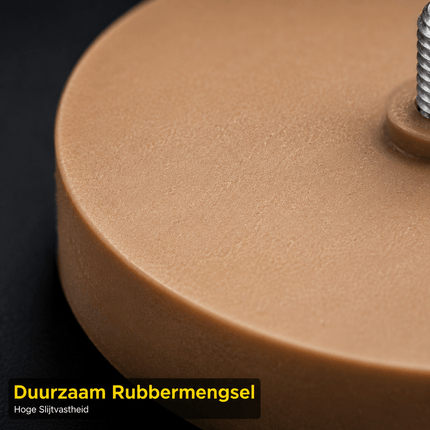 Glossio Glossio Lijmverwijderaar Wiel 88mm – Rubberen Schijf voor Lijmresten en Stickers Accessoire voor Boormachine AMiO 9