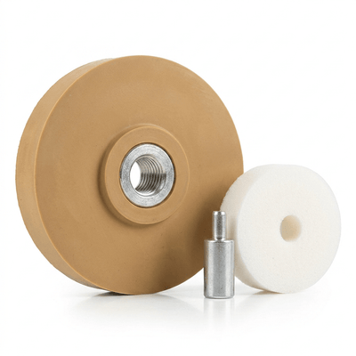 Glossio Lijmverwijderaar Wiel 88mm – Rubberen Schijf voor Lijmresten en Stickers Accessoire voor Boormachine
