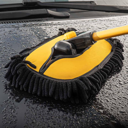 Glossio Glossio Microvezel Wasborstel Hoezen Set – 3 Verwisselbare Pads voor Telescopische Wasborstel (33x20 cm) AMiO 5