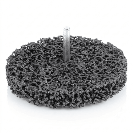 Glossio Glossio Roestverwijderschijf 100x15x6mm – Non-woven Schijf voor Roest en Lak Accessoire voor Boormachine AMiO 1