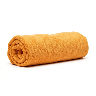Glossio Microvezel Doek Oranje Schoonmaak Doek voor een Streeploos Resultaat Oranje