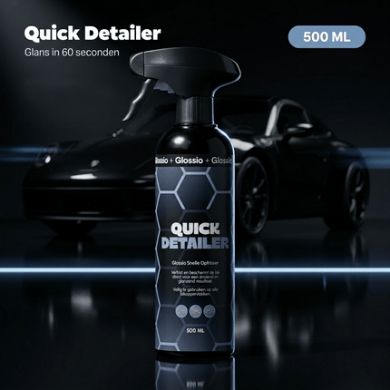 Glossio Glossio Quick Detailer 500ML Auto Lak Reiniger - Snelle Glans Bescherming en Stofverwijdering voor Lak en Kunststof Oppervlakken Zonder Strepen Glansz 9