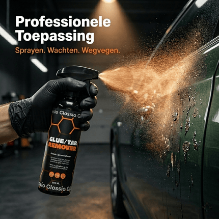 Glossio Glossio Tar en Glue Remover 500ML - Verwijdert Teer Lijm en Hardnekkig Vuil van Auto Lak en Oppervlakken Glansz 2