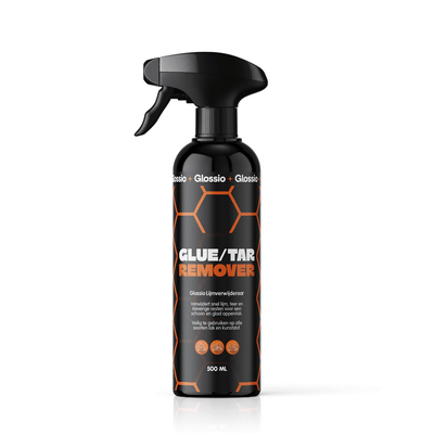 Glossio Tar en Glue Remover 500ML - Verwijdert Teer Lijm en Hardnekkig Vuil van Auto Lak en Oppervlakken